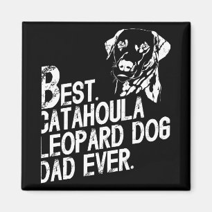 Catahoula Leopard Vater Ever, Hundebesitzer Vintag Magnet