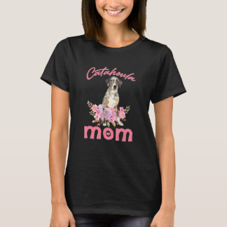Catahoula Mama Funny Catahoula Leopard Dog Mama Mo T-Shirt