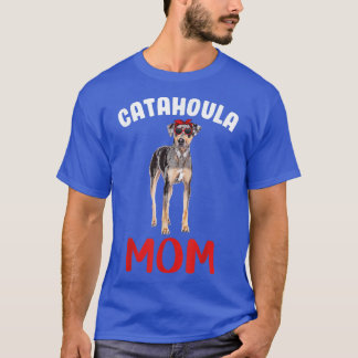 Catahoula Mama Funny Catahoula Leopard Dog Mama Mo T-Shirt