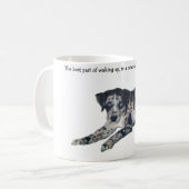 Catahoula Welpe Coffe Tasse (Vorderseite Links)