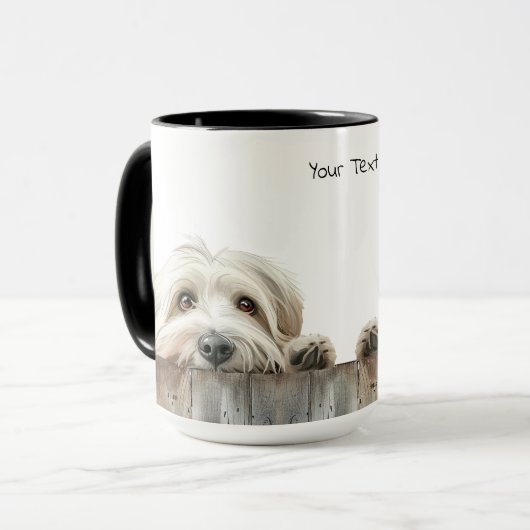 Catalan Sheepdog Tasse (Vorderseite Links)