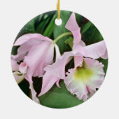 Catalaya Orchideen-Blumen Keramik Ornament (Hinten)