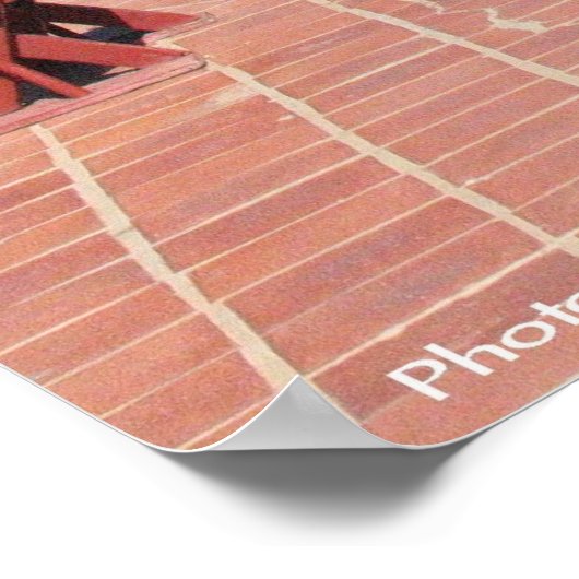 Catalina Airport Café Poster (Ecke)