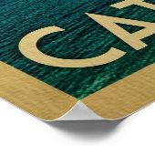 Catalina California Poster (Ecke)