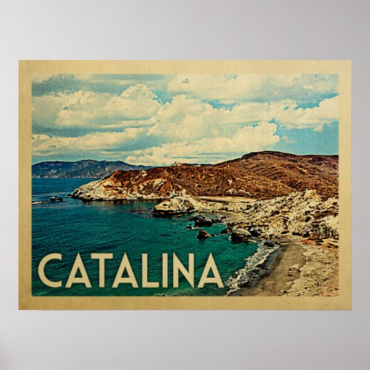 Catalina California Poster (Vorne)