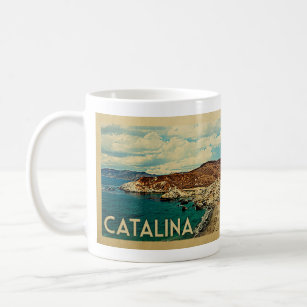 Catalina California Vintage Travel Kaffeetasse