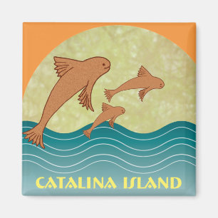 Catalina Flying Fish Magnet