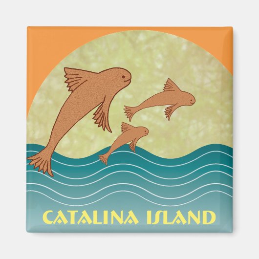Catalina Flying Fish Magnet (Vorne)