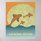 Catalina Flying Fish Poster (Vorne)