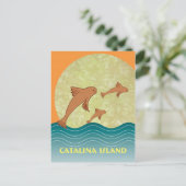 Catalina Flying Fish Postkarte (Stehend Vorderseite)