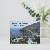 Catalina-Insel Ankündigungspostkarte (Stehend Vorderseite)