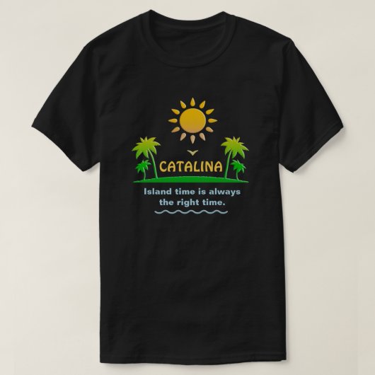 Catalina-Insel, CA T-Shirt (Design vorne)