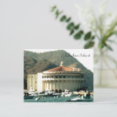 Catalina Insel Casino Postkarte (Stehend Vorderseite)