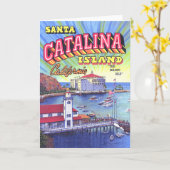 Catalina-Insel-Gruß-Karte Karte (Gelbe Blume)