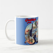Catalina-Insel-Gruß-Tasse Kaffeetasse (Links)
