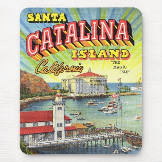 Catalina-Insel Mousepad (Vorne)