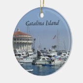 Catalina-Insel-Verzierung Keramik Ornament (Links)
