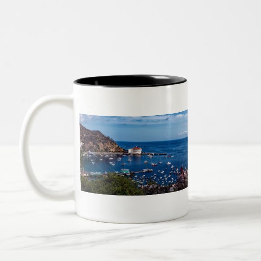 Catalina-Insel Zweifarbige Tasse (Links)