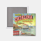 Catalina-Inselmagnet Magnet (Vorderseite/Rückseite)