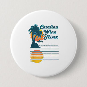 Catalina Inselwein und Palmmmischer TShirt Button