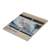 CATALINA ISLAND CERAMIC TILE BIRD OF CATALINA FLIESE (Seite)