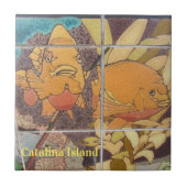 CATALINA ISLAND CERAMIC TILE FACES of CATALINA Fliese (Vorderseite)