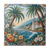 Catalina Island Decorative Tile-1 Fliese (Vorderseite)