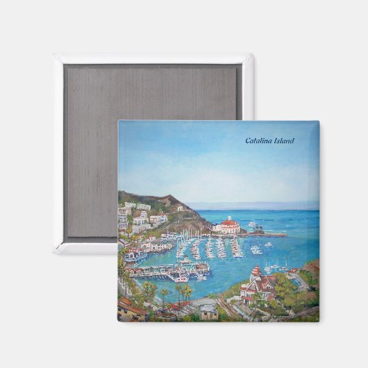 Catalina Island - Magnet (Vorderseite/Rückseite)