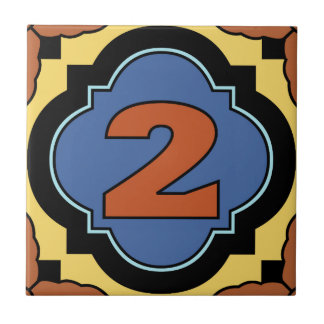 Catalina Island Number Address Tile 2 Fliese