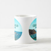 Catalina Island Santa Catalina Vintag Kaffeetasse (Mittel)