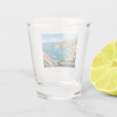 Catalina Island USA Schnapsglas (Rückseite)