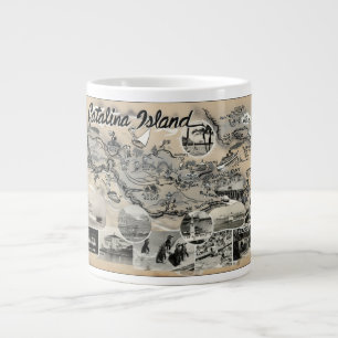 Catalina Island - Vintage Jumbo-Tasse