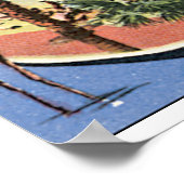 Catalina Island_Vintage Reiseplaner Kunstwerk Poster (Ecke)