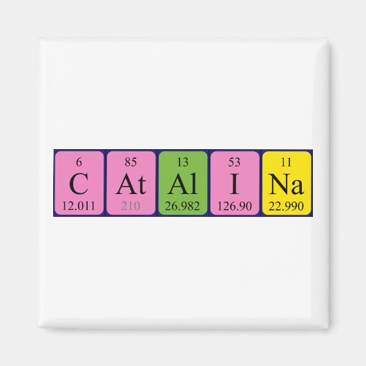 Catalina Periodenmagnet Magnet (Vorne)