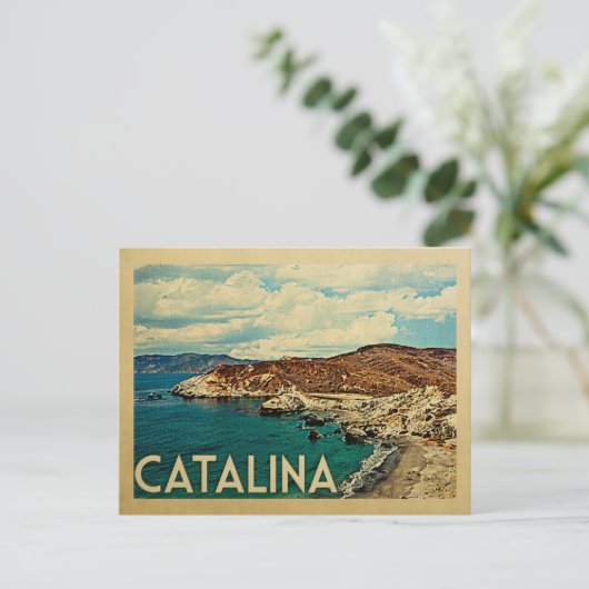 Catalina Postcard California Postkarte (Stehend Vorderseite)