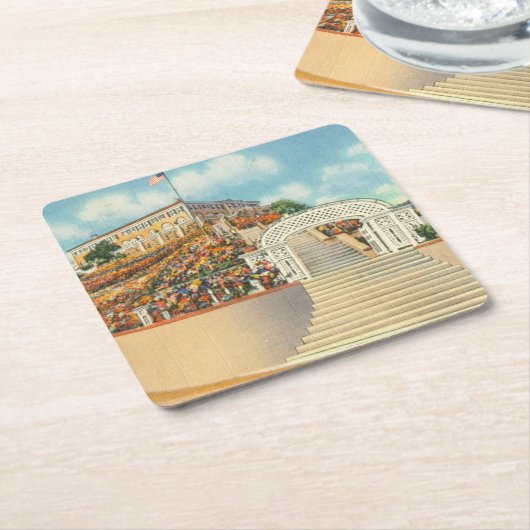 Catalina Rechteckiger Pappuntersetzer (angewinkelt)