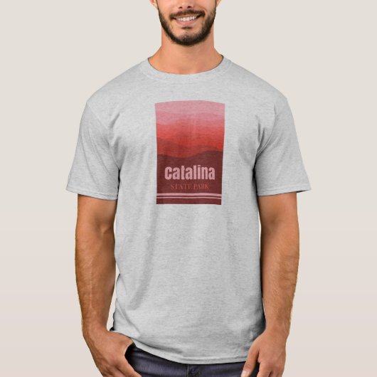 Catalina Staat Park/Garten: T-Shirt (Vorderseite)