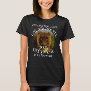 Catalina Thunfisch-Mischer Katzennipp Dinnerparty T-Shirt