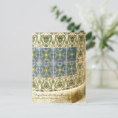 Catalina Tile Postkarte (Stehend Vorderseite)