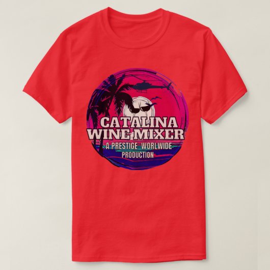 Catalina-Weinmischer T-Shirt (Design vorne)