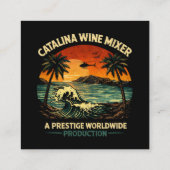 Catalina Wine Mixer Begleitkarte (Rückseite)