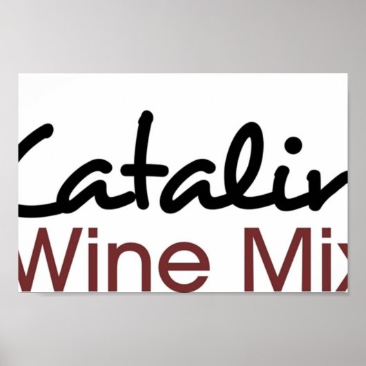 Catalina Wine Mixer Poster (Vorne)