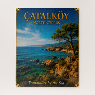 Catalkoy Nordzypern Küsten Natur Erinnerung Puzzle