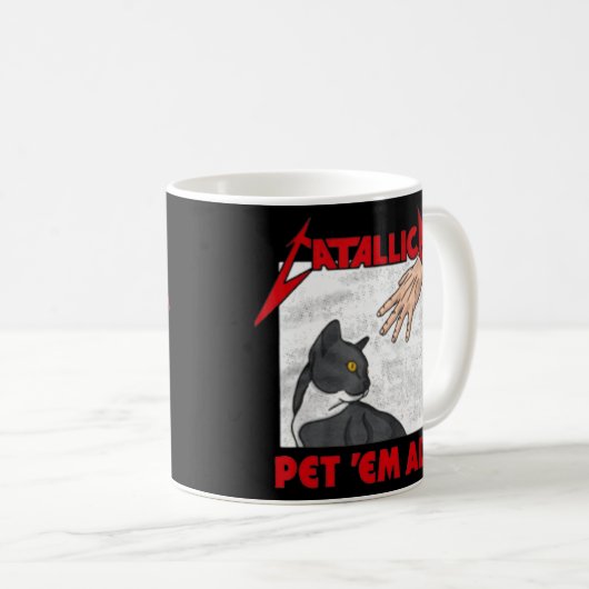 Catallica Pet Em All Kaffeetasse (VorderseiteRechts)