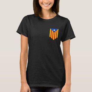 Catalonia-Flag-Shirt, Catalunya-Katalanisch-Unabhä T-Shirt