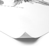 Catalpa Tree Fairy mit Leaf Poster (Ecke)