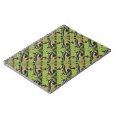 Catalpa Worms Camouflage-Wels-Fischen Notizblock (Linke Seite)