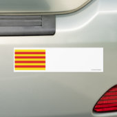 Cataluña Flagge Autoaufkleber (Auf Auto)