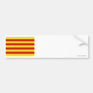 Cataluña Flagge Autoaufkleber