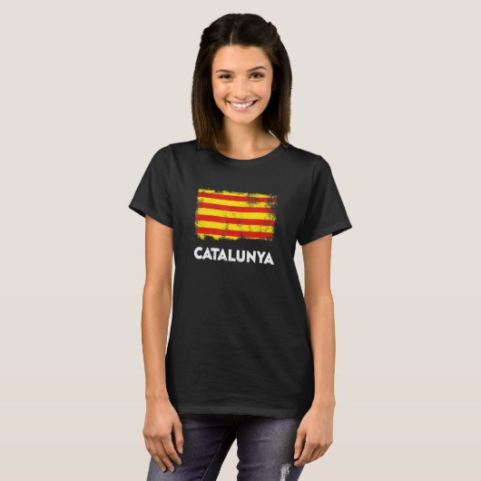 Catalunya Flag T-Shirt (Vorne ganz)